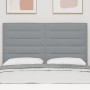 cabecero Diseño Lines Gris Claro 140 cm Tela de , Cabeceros y pies de cama - Ref: Foro24-3337684, Precio: 130,23 €, Descuento: %