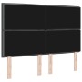 Cabecero Diseño Líneas Gris Oscuro 140 cm Tela de , Cabeceros y pies de cama - Ref: Foro24-3337685, Precio: 130,23 €, Descuen...