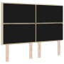 Cabecero Diseño Lines Crema 140 cm Tela de , Cabeceros y pies de cama - Ref: Foro24-3337689, Precio: 130,44 €, Descuento: %
