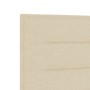 Cabecero Diseño Lines Crema 140 cm Tela de , Cabeceros y pies de cama - Ref: Foro24-3337689, Precio: 130,44 €, Descuento: %
