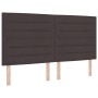 Cabecero Diseño Líneas Marrón Oscuro 180 cm Tela de , Cabeceros y pies de cama - Ref: Foro24-3337701, Precio: 148,94 €, Descu...