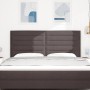 Cabecero Diseño Líneas Marrón Oscuro 180 cm Tela de , Cabeceros y pies de cama - Ref: Foro24-3337701, Precio: 148,94 €, Descu...