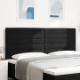 cabecero Diseño de Líneas Negro 200 cm Tela de , Cabeceros y pies de cama - Ref: Foro24-3337707, Precio: 158,51 €, Descuento: %