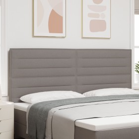 Cabecero Diseño Lines Taupe 200 cm Tela de , Cabeceros y pies de cama - Ref: Foro24-3337709, Precio: 131,37 €, Descuento: %
