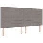 Cabecero Diseño Lines Taupe 200 cm Tela de , Cabeceros y pies de cama - Ref: Foro24-3337709, Precio: 131,37 €, Descuento: %