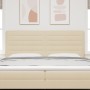 cabecero Diseño Lineas Crema 200 cm Tela de , Cabeceros y pies de cama - Ref: Foro24-3337710, Precio: 158,51 €, Descuento: %