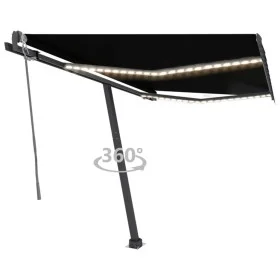 Automatische Markise LED-Windsensor Anthrazitgrau 300x250 cm von vidaXL, Markisen - Ref: Foro24-3069714, Preis: 562,44 €, Rab...