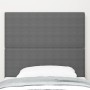 Cabecero Diseño Simple Gris Claro 90 cm Tela de Pana de , Cabeceros y pies de cama - Ref: Foro24-3337716, Precio: 62,38 €, De...