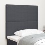 Cabecero Diseño Sencillo Gris Oscuro 90 cm Tela de Pana de , Cabeceros y pies de cama - Ref: Foro24-3337717, Precio: 63,07 €,...