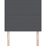 Cabecero Diseño Sencillo Gris Oscuro 90 cm Tela de Pana de , Cabeceros y pies de cama - Ref: Foro24-3337717, Precio: 63,07 €,...