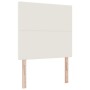 Cabecero Diseño Simple Crema 90 cm Tela de Pana de , Cabeceros y pies de cama - Ref: Foro24-3337718, Precio: 62,38 €, Descuen...