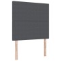 Cabezal Diseño Sencillo Gris Oscuro 100 cm Tela de Pana de , Cabeceros y pies de cama - Ref: Foro24-3337721, Precio: 66,26 €,...