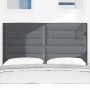 Cabecero Diseño Sencillo Gris Oscuro 140 cm Tela de Pana de , Cabeceros y pies de cama - Ref: Foro24-3337725, Precio: 103,61 ...