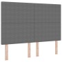 Cabecero Diseño Sencillo Gris Claro 160 cm Tela de Pana de , Cabeceros y pies de cama - Ref: Foro24-3337728, Precio: 108,75 €...