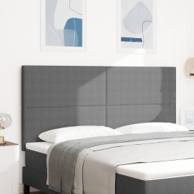 Cabecero Diseño Sencillo Gris Claro 180 cm Tela de Pana de , Cabeceros y pies de cama - Ref: Foro24-3337732, Precio: 118,73 €...