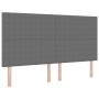 Cabecero Diseño Sencillo Gris Claro 180 cm Tela de Pana de , Cabeceros y pies de cama - Ref: Foro24-3337732, Precio: 118,73 €...