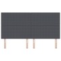 Cabecera Diseño Simple Gris Oscuro 180 cm Tela de Pana de , Cabeceros y pies de cama - Ref: Foro24-3337733, Precio: 117,03 €,...