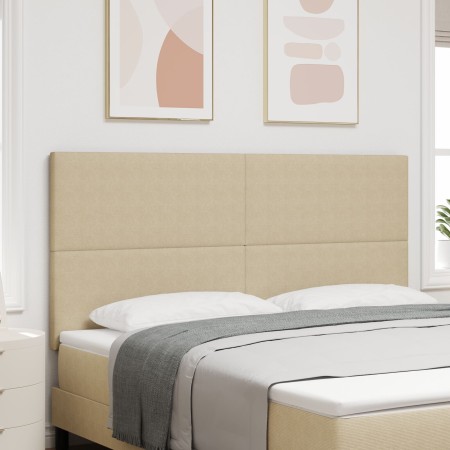 Cabecero VidaXL Diseño Sencillo Verde Claro Gris 180 cm Tela de Pana de , Cabeceros y pies de cama - Ref: Foro24-3337735, Pre...