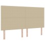 Cabecero VidaXL Diseño Sencillo Verde Claro Gris 180 cm Tela de Pana de , Cabeceros y pies de cama - Ref: Foro24-3337735, Pre...