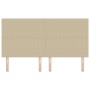 Cabecero VidaXL Diseño Sencillo Verde Claro Gris 180 cm Tela de Pana de , Cabeceros y pies de cama - Ref: Foro24-3337735, Pre...