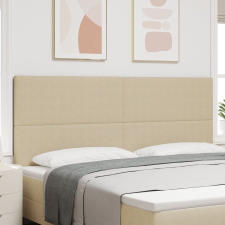 Cabecero Diseño Sencillo Verde Claro Gris 200 cm Tela de Pana de , Cabeceros y pies de cama - Ref: Foro24-3337739, Precio: 12...