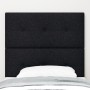 Cabecero con botón tapizado negro de 80 cm en tela de , Cabeceros y pies de cama - Ref: Foro24-3337784, Precio: 59,13 €, Desc...