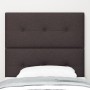 Cabecero tapizado con botones Marrón oscuro 80 cm Tela de , Cabeceros y pies de cama - Ref: Foro24-3337785, Precio: 71,32 €, ...