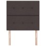 Cabecero tapizado con botones Marrón oscuro 80 cm Tela de , Cabeceros y pies de cama - Ref: Foro24-3337785, Precio: 71,32 €, ...