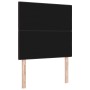 Cabecero tapizado con botones Marrón oscuro 80 cm Tela de , Cabeceros y pies de cama - Ref: Foro24-3337785, Precio: 71,32 €, ...