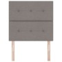 Cabecero de Tapizado con Botones Taupe 80 cm de Tejido de , Cabeceros y pies de cama - Ref: Foro24-3337786, Precio: 59,13 €, ...