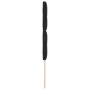 Cabecera con botones, tapizada en terciopelo negro de 90 cm de , Cabeceros y pies de cama - Ref: Foro24-3337804, Precio: 76,6...