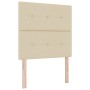 Cabecero de con tapizado de botones en crema de 100 cm de , Cabeceros y pies de cama - Ref: Foro24-3337813, Precio: 67,00 €, ...