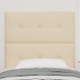 Cabecero de con tapizado de botones en crema de 100 cm de , Cabeceros y pies de cama - Ref: Foro24-3337813, Precio: 67,00 €, ...