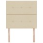Cabecero de con tapizado de botones en crema de 100 cm de , Cabeceros y pies de cama - Ref: Foro24-3337813, Precio: 67,00 €, ...