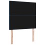 Cabecero Button Tufted Azul 100 cm Tela de , Cabeceros y pies de cama - Ref: Foro24-3337814, Precio: 81,20 €, Descuento: %