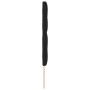 Cabecero con botones tapizado en negro de 140 cm de tela de , Cabeceros y pies de cama - Ref: Foro24-3337823, Precio: 104,74 ...
