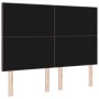 Cabecero de tapizado con botones marrón oscuro 140 cm de tela de , Cabeceros y pies de cama - Ref: Foro24-3337824, Precio: 12...