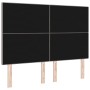 Cabecero con botones en taupe de 140 cm de tela de , Cabeceros y pies de cama - Ref: Foro24-3337825, Precio: 104,74 €, Descue...