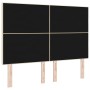 Cabecero de con botones, tapizado en crema de 140 cm de , Cabeceros y pies de cama - Ref: Foro24-3337826, Precio: 128,77 €, D...