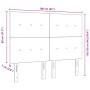 Cabecero Tapizado con Botones Gris Oscuro 160 cm Tela de , Cabeceros y pies de cama - Ref: Foro24-3337835, Precio: 109,57 €, ...