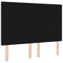 Cabecero con botones tapizado en negro de 160 cm de , Cabeceros y pies de cama - Ref: Foro24-3337836, Precio: 109,57 €, Descu...