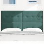 Cabecero Tapizado con Botones Verde Oscuro 160 cm Terciopelo de , Cabeceros y pies de cama - Ref: Foro24-3337844, Precio: 109...