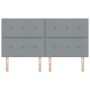 Cabezal Botonera Gris Claro 180 cm Tela de , Cabeceros y pies de cama - Ref: Foro24-3337847, Precio: 142,48 €, Descuento: %