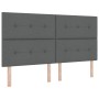 Cabezal con botones tapizado en gris oscuro de 180 cm de , Cabeceros y pies de cama - Ref: Foro24-3337848, Precio: 118,12 €, ...