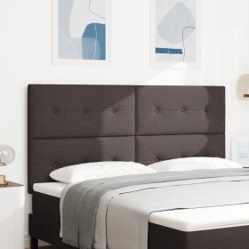 Cabecero Button Tufted Marrón Oscuro 180 cm Tela de , Cabeceros y pies de cama - Ref: Foro24-3337850, Precio: 142,48 €, Descu...