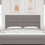 Cabecero con botones acolchados color taupe de 180 cm en tela de , Cabeceros y pies de cama - Ref: Foro24-3337851, Precio: 11...