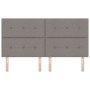 Cabecero con botones acolchados color taupe de 180 cm en tela de , Cabeceros y pies de cama - Ref: Foro24-3337851, Precio: 11...