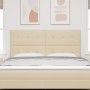 Cabecero acolchado con botones Crema 180 cm Tela de , Cabeceros y pies de cama - Ref: Foro24-3337852, Precio: 120,58 €, Descu...