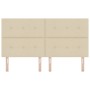 Cabecero acolchado con botones Crema 180 cm Tela de , Cabeceros y pies de cama - Ref: Foro24-3337852, Precio: 120,58 €, Descu...