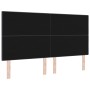 Cabecera con botones acolchados en gris oscuro de 180 cm de terciopelo de , Cabeceros y pies de cama - Ref: Foro24-3337855, P...